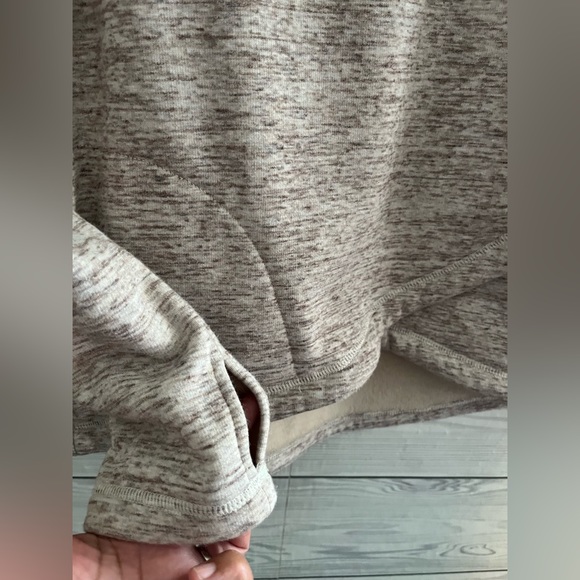 Athleta Fleece Asymmetric Top S - Picture 5 of 16